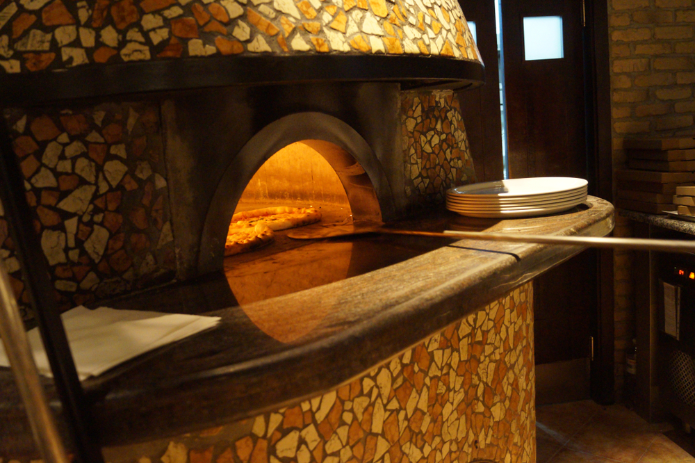 attrezzatura per pizzeria da asporto